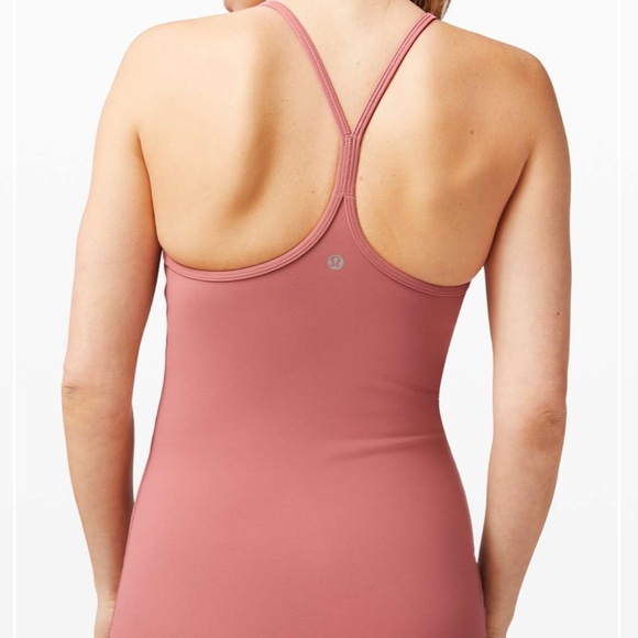 Lululemon Cherry Tint Power Y Tank *Everlux - Picture 2 of 3